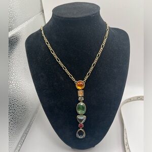 LOGO Links by Lori Goldstein Multicolor Pendant Necklace